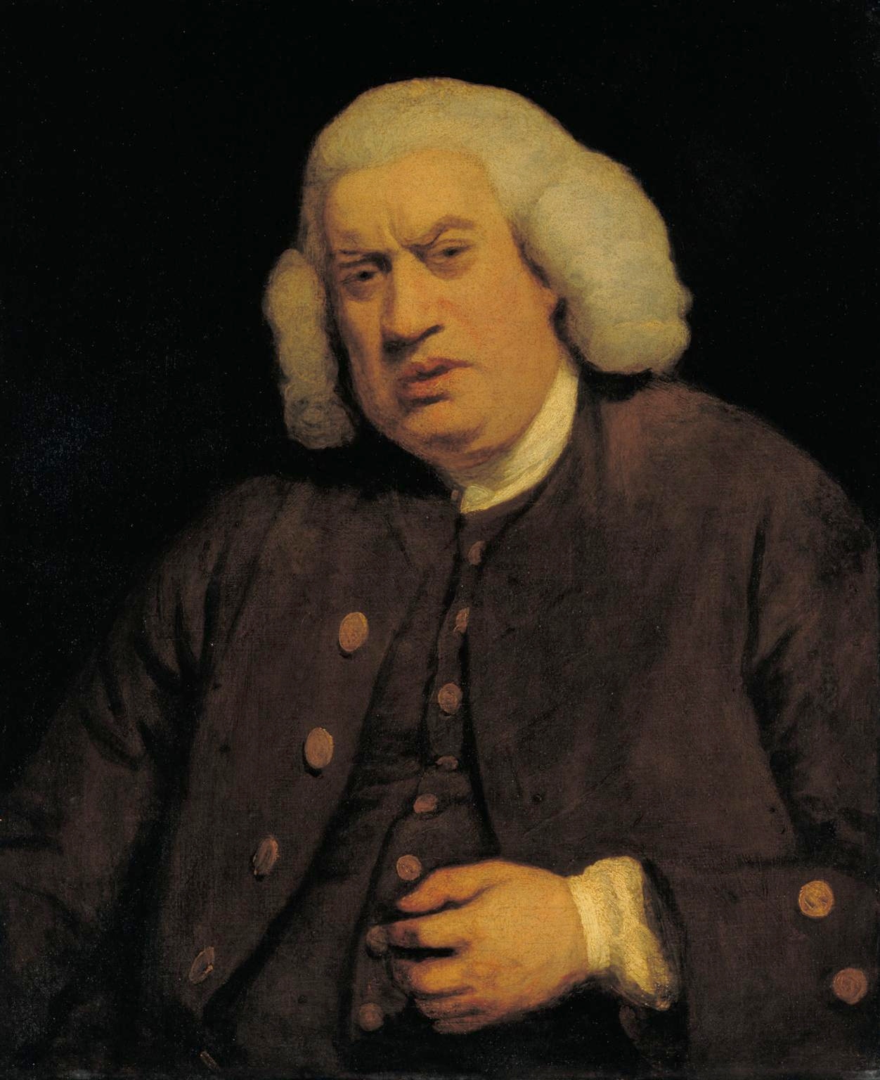 Samuel Johnson by Joshua Reynolds (1772)