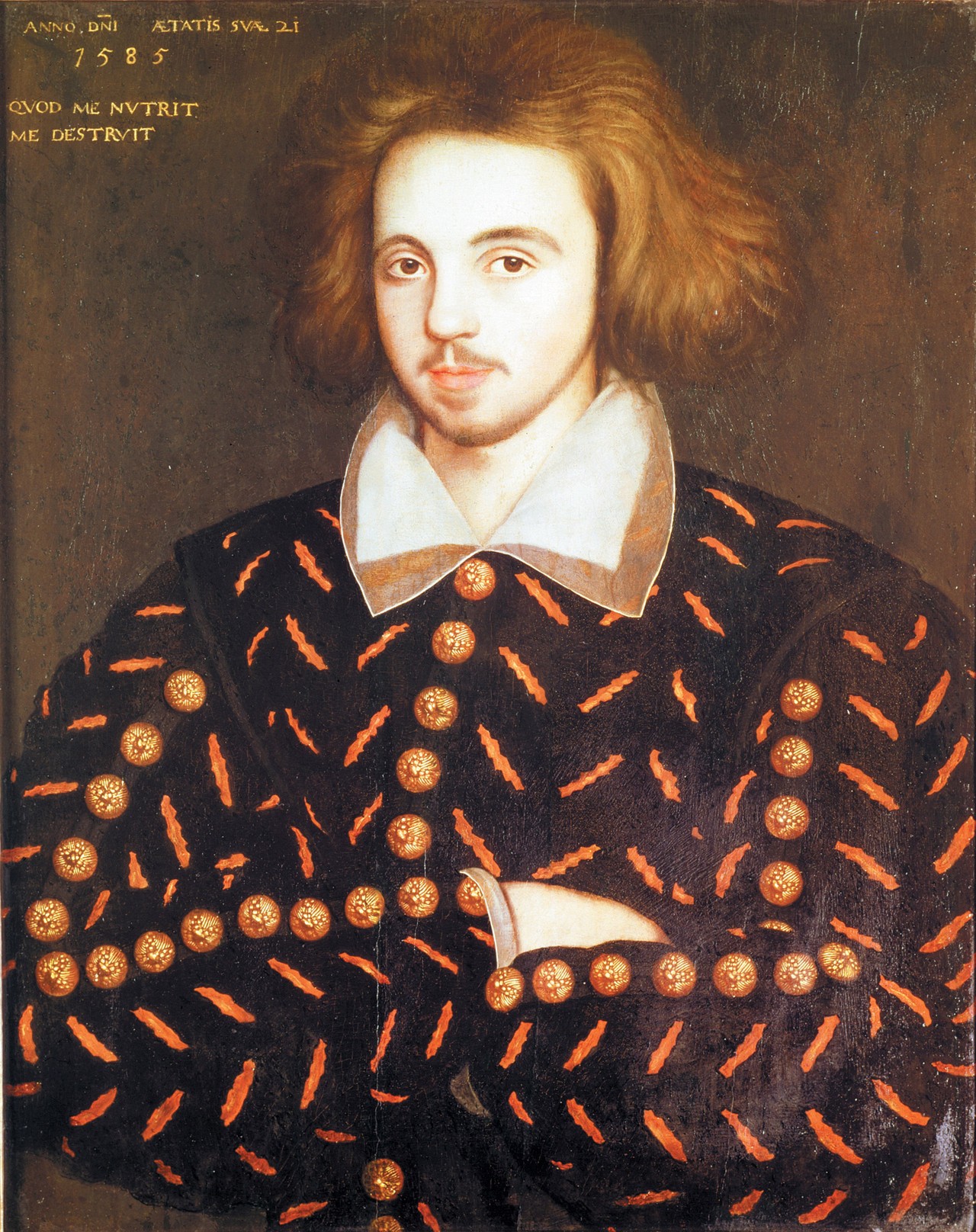 Кристофер Марло (1564-1593), портрет
