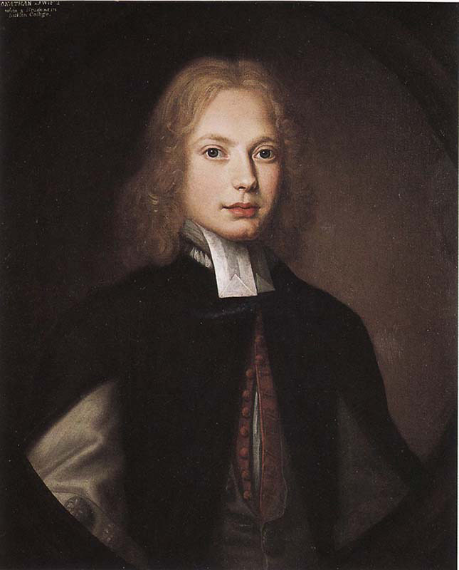 Портрет молодого Джонатана Свифта художника
Томаса Пули, 1682 год